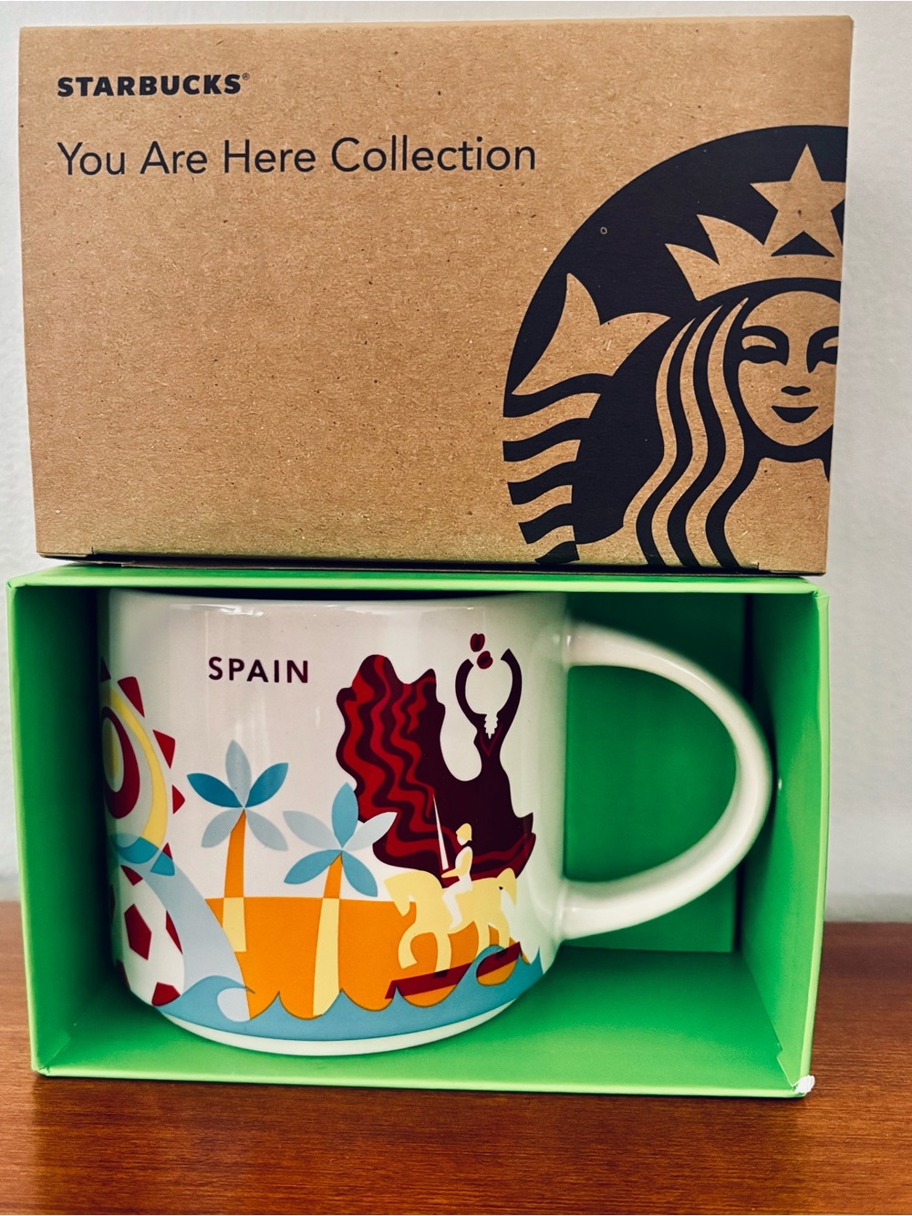 Starbucks Coffee Mug Spain You Are Here Collection 14 oz 2026